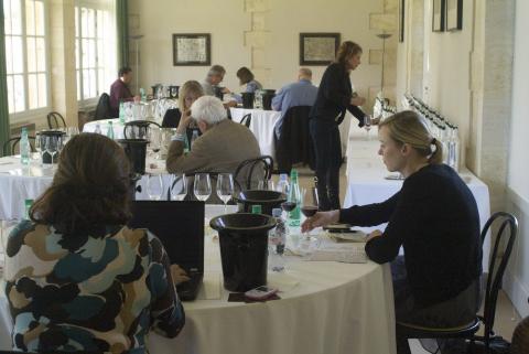 Tasting, Tasting, Tasting, at Château Cantemerle